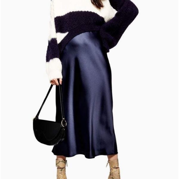 Topshop Dresses & Skirts - NWT petite midi bias skirt